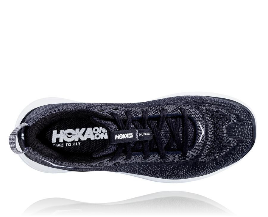 Hoka One One ランニングシューズ メンズ 黒/白 - フパナ フロー - SX6109875